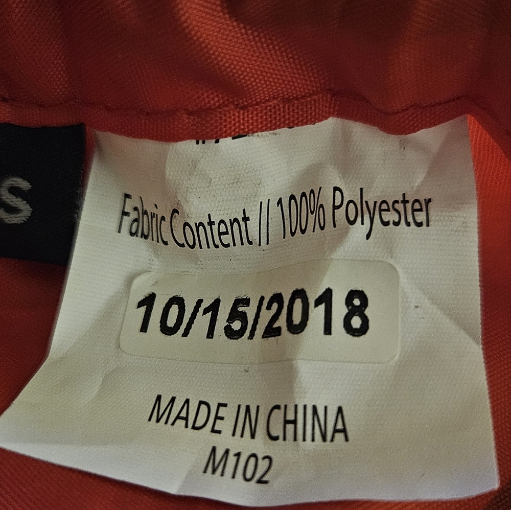 Ohio State Drawstring Backpack Gym Cinch Sack Red… - image 5